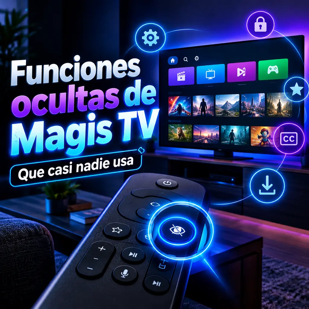 Funciones ocultas de Magis TV que la mayoría de los usuarios pasan por alto